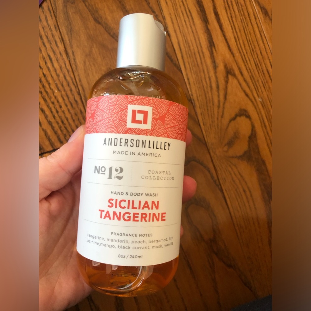 Anderson Lilley hand and body wash 8oz in Sicillian Tangerine